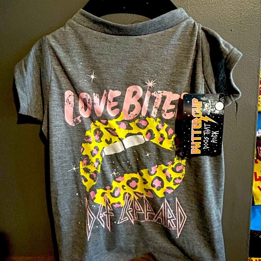 Buttercup Dogs That Rock Shirt for Dogs, Size MEDIUM